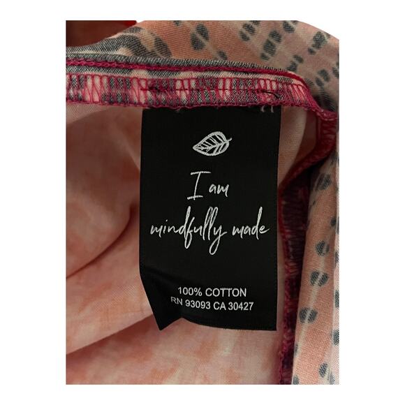 Nic + Zoe Dress spotty stripes sleeveless cotton size Medium M - Picture 6 of 9